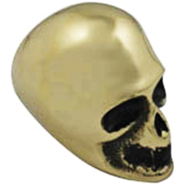 HAND SHIFTER KNOBS Brass Skull Hand Shifter Knob 3/8" Threa