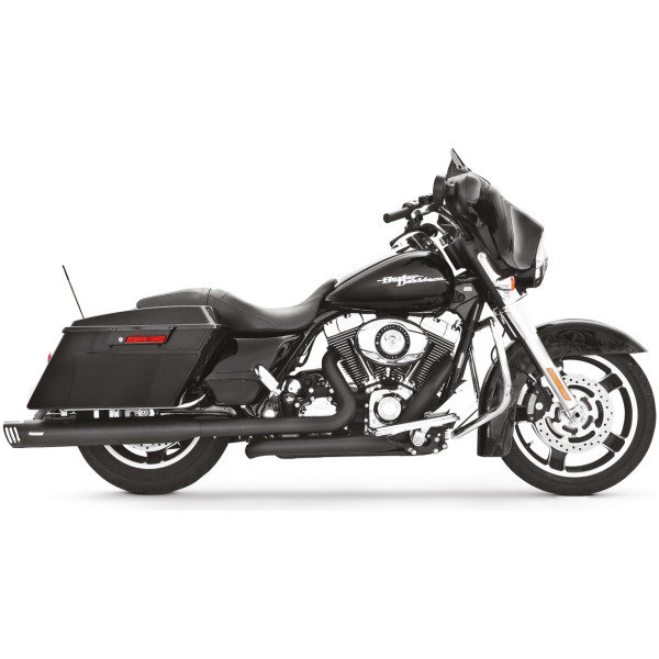 RH SIDE T&U TRUE DUALS BLK FLH/T09-16