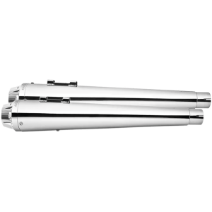 US-OUTLAW SLIP-ONS CHROME FLH/T95-16