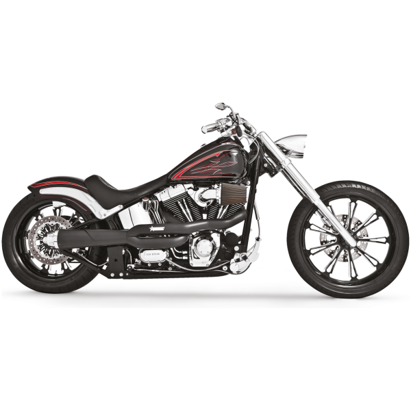 US-OUTLAW HIGH 2-INTO-1 BLK/CH F*ST86-17