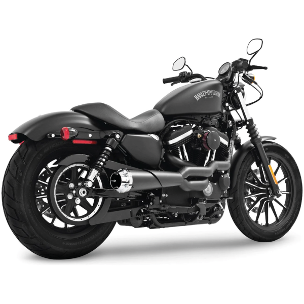 American outlaw 2-1 XL04-up black/chrome