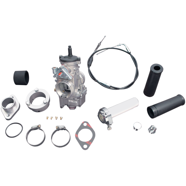 DELL'ORTO 40MM PUMPER CARBURETOR KIT FOR IRONHEAD & SHOVELHEAD Dell'Orto 40mm Carb Kit XL57-85 BT66-84