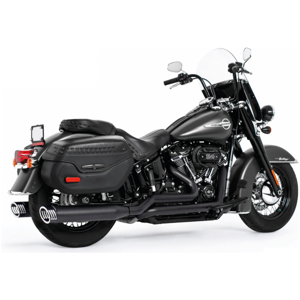 4" RACING TRUE-DUALS ST18-up Bk/Bk