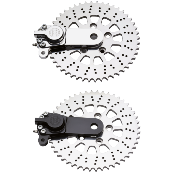 HARRISON BILLET SPROCKET BRAKE Harrison sprocketbrake polished L/H 2"I