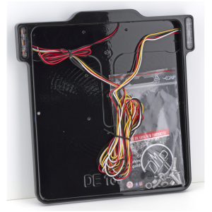 LICENSE PLATE FRAME WITH LIGHTS DMP 3-1 License Frame DE Gloss Black