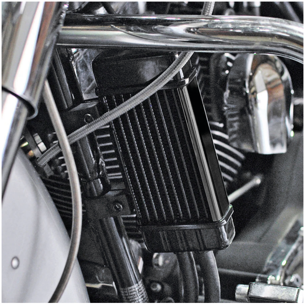 JAGG WIDELINE OIL COOLER SYSTEM Jagg H-D Wideline Oil cooler kit