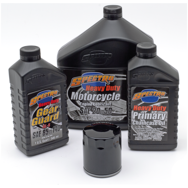 OIL CHANGE AND SERVICE KITS Twin Cam total oil service kit Black