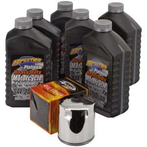 OIL CHANGE AND SERVICE KITS Twin Cam VSyn total oil service kit Chro