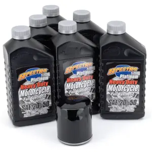 Twin Cam VSyn total oil service kit Svart