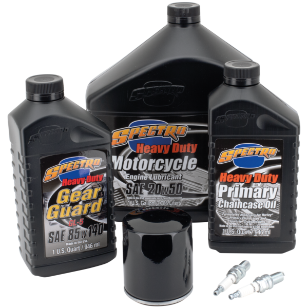 OIL CHANGE AND SERVICE KITS Twin Cam total service kit Black
