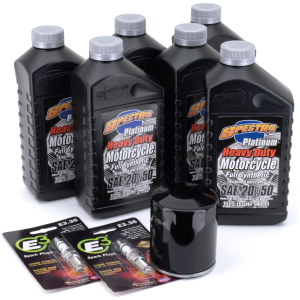 OIL CHANGE AND SERVICE KITS Twin Cam VSyn total service kit Black