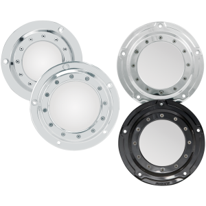 C-THRU DERBY COVERS Ricks Clutch Cover Polished BT70-98