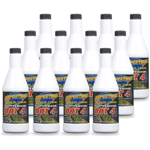 GOLDEN SPECTRO SUPREME DOT 4 BRAKE FLUID 12x.355Ltr SPECTRO Supreme DOT4 12Oz