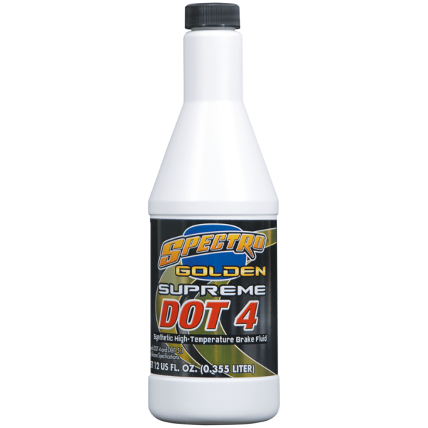 GOLDEN SPECTRO SUPREME DOT 4 BRAKE FLUID .355Ltr SPECTRO Supreme DOT4 brake fluid