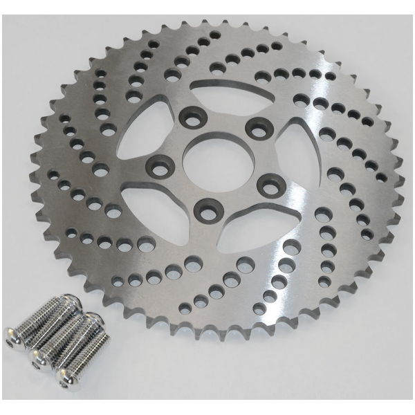 KUSTOM TECH BRAKE SPROCKET KIT Replacement Sprocket/disc 51T Drilled