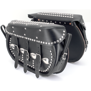 Kingsize saddlebag Softail mount B/Welt
