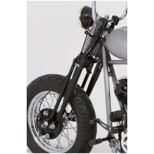 OLD STYLE SPRINGER FRONT FORKS Springer forks inline BT black L=22.75"