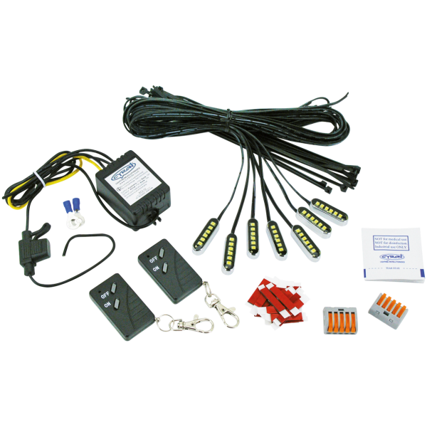CYRON'S CRUISER ACCENT LIGHT KITS Amber Cyron Pro Mot lightingkit Platinum