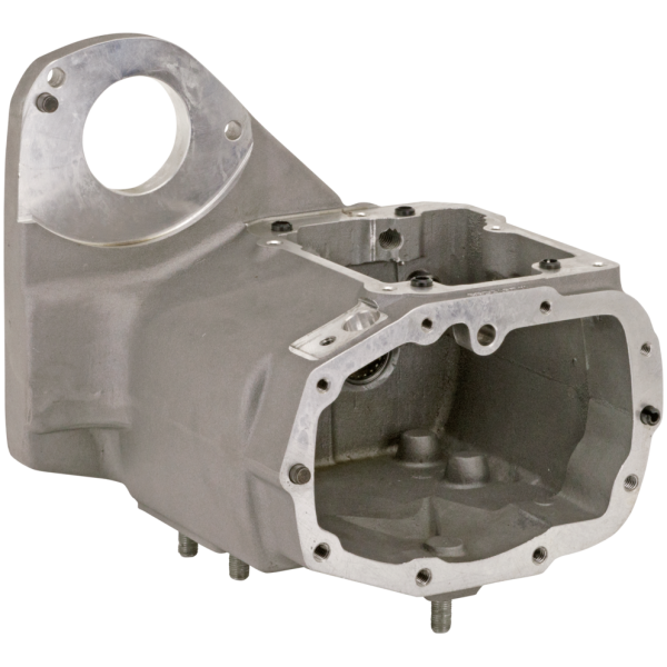 Softail Trans housing cast finish
