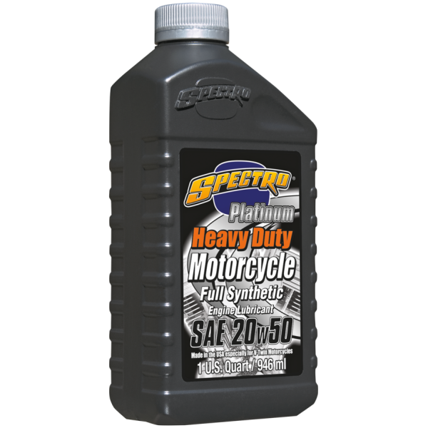 SPECTRO PLATINUM FULL SYNTHETIC SAE 20W50 MOTOR OIL .946Ltr SPECTRO Full Synth.V-Syn-3 20W50