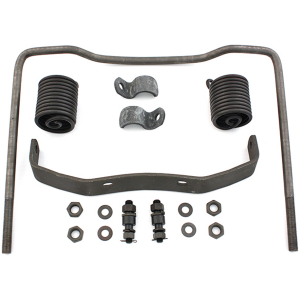 BUDDY SEAT MOUNT KITS FOR VINTAGE MODELS SPRING SET, for buddyseats, 1933-52, blk