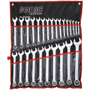 SONIC EQUIPMENT WRENCHES Combination wrench pouch metric 26pcs