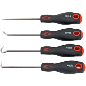 SONIC EQUIPMENT DENTAL PICKS Sonic 4Pc mini hook/pick set