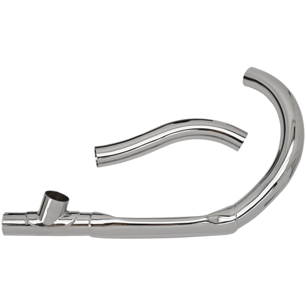 SAMWEL FRONT PIPES FOR 45CI MODELS pipeset chrome,2 piece exact replica WL