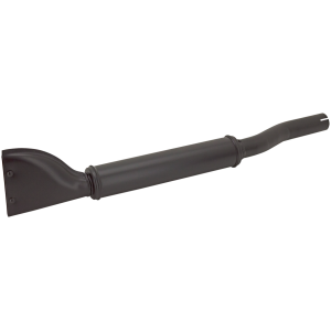 SAMWEL FISHTAIL MUFFLER FOR 45CI MILITARY MODELS muffler, military, WLA/WLC(43only),black