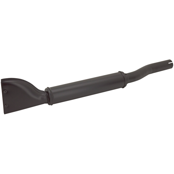 SAMWEL FISHTAIL MUFFLER FOR 45CI MILITARY MODELS muffler, military, WLA/WLC(43only),black