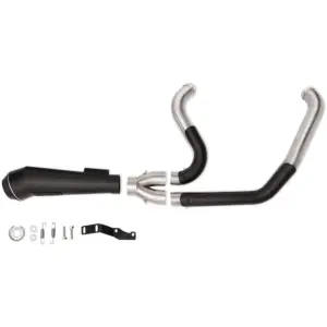 BLACK DUCK 2-1 M8 TOURING  Fighter Pro 2-1 Svart -- Touring 2017+ E5