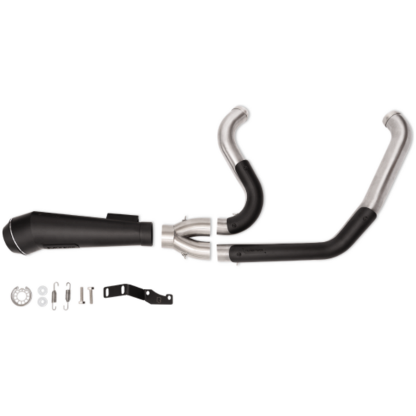 BLACK DUCK 2-1 M8 TOURING  Fighter Pro 2-1 Svart -- Touring 2017+ E5