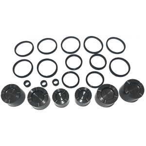 REBUILD KIT FOR TRIKE FRONT BRAKE CALIPERS Rebuild kit 6-piston caliper Trike14-18