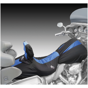 BIKESHEATH MODULAR MOTORCYCLE COVERS Bikesheath Seat/tankcover L blk/blue