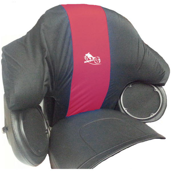 BIKESHEATH MODULAR MOTORCYCLE COVERS Bikesheath King Tourpak cover blk/Burgun