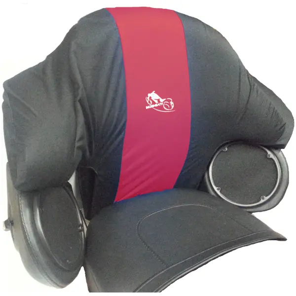 BIKESHEATH MODULAR MOTORCYCLE COVERS Bikesheath King Tourpak cover blk/Burgun