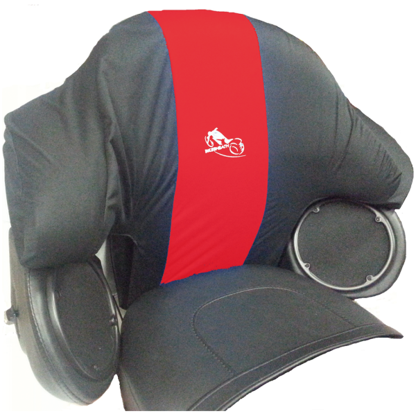 BIKESHEATH MODULAR MOTORCYCLE COVERS Bikesheath King Tourpak cover blk/Red