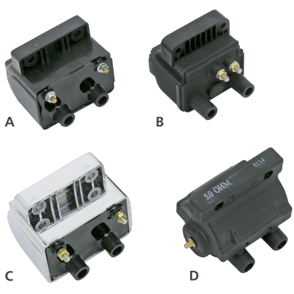ECO LINE HIGH-POWER IGNITION COILS Ignition coil molded black 4 Ohm