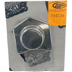 BILLET STARTER SOLENOID COVER Solenoid Housing cap, Chrome