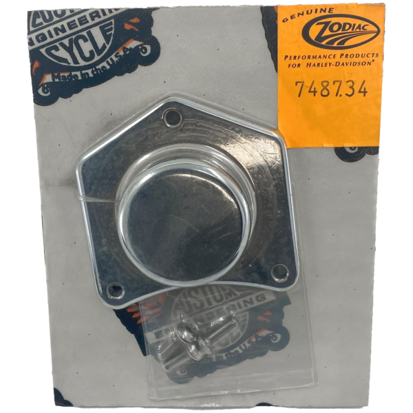 BILLET STARTER SOLENOID COVER Solenoid Housing cap, Chrome