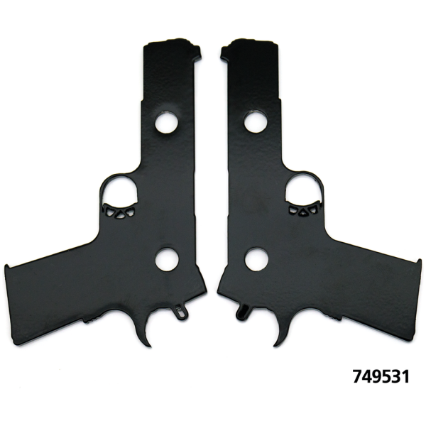 DESIGN TANK LIFT KITS FOR SPORTSTER Ruger 2" Tankrisers black