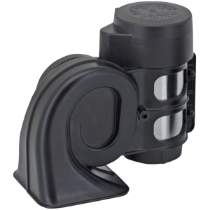 ELECTRO-PNEUMATIC HORNS Blk Tornado 2tone horn w/internal compr.
