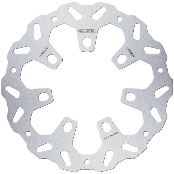 GALFER 7-BOLT "WAVE" DISCS FOR CVO TOURING Galfer 11.8" 7-SPK Wave disc