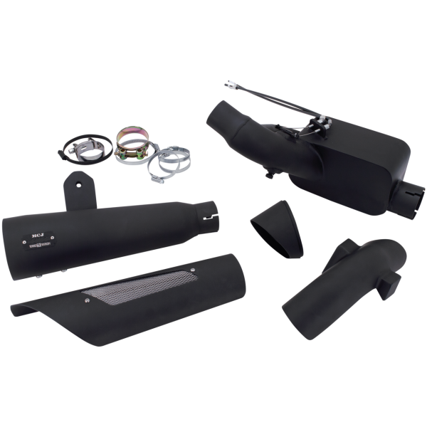 MCJ ADJUSTABLE EXHAUST FOR PAN AMERICA MCJ 2-1 Pan America RA21-Up Black