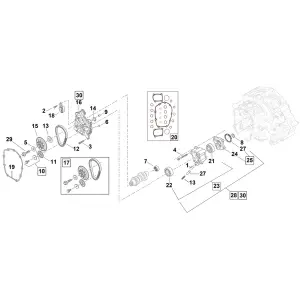 CAM CHAIN PARTS FOR LATE TWIN CAM WASHER