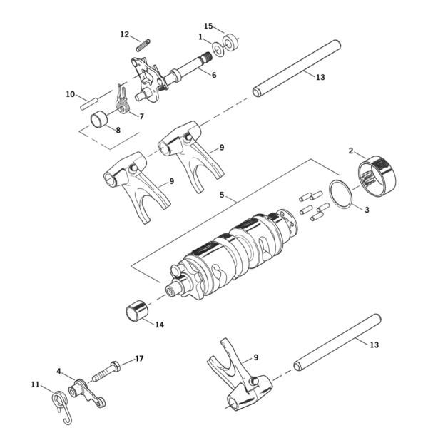SHIFTER PARTS FOR 1991-2003 SPORTSTER 25pck RUBBER WASHER 1/2"x3/4"x1/4"