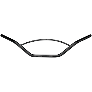 FEHLING 1" CLASSIC MOTO CROSS STYLE HANDLEBARS Fehling CL 3 hole 1" h/bar Blk w/roundbr