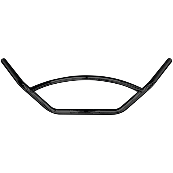 FEHLING 1" CLASSIC MOTO CROSS STYLE HANDLEBARS Fehling CL 3 hole 1" h/bar Blk w/roundbr