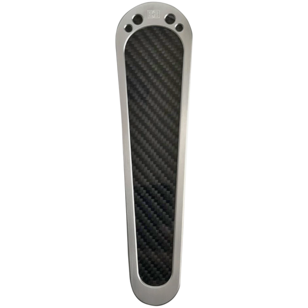 BRASS BALLS CYCLES FUEL DOORS & DASH INSERTS Tank Panel FLH/T08-UP Natural with Carbo