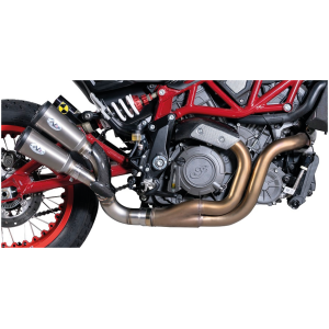 V-PERFORMANCE EXHAUST FOR INDIAN FTR 1200 Twin titanium mfflr set THUNDER FTR19-UP